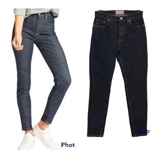 Everlane High-Rise Ankle Skinny Jean 27 Indigo